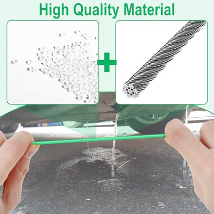 Auto Sunroof Drain Cleaning Tool, 120 Inch Flexible Tube Cleaning Brush | Drain Brush Extra Long Pipe Cleaners for Cars, Car Accessories, Car Sunroof Drain Hole Cleaner for Drains, Sewers, Windshield - size: 120 Inch