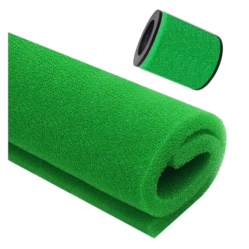 Cut to Size Air Filter Foam 16.7''x14.76''x5/8'',Reusable Foam Filter Material with 40 PPI Filters Sponge,Washable Air Filters Material for Off-Road Motorcycle,Dirt Bikes,ATV,UTV