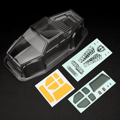 MEUS RACING Clear Body Shell for 1/24 Axial SCX24 RC Crawlers