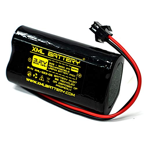 (1 Pack) 3.2v 3000mAh GS-97F-GE GS-97N GS-104 GS-103 GS-94 LIFEPO4 Battery for Outdoor Solar Lights