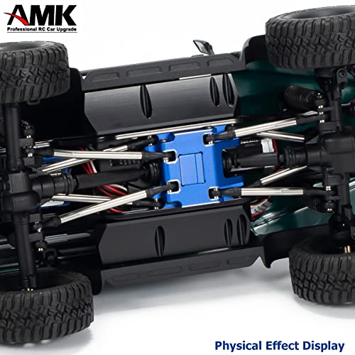 AMK 1 Pair of TRX4M Metal Side Steps(Running Boards,Side Pedals,Foot-Plate) for 1/18 RC Crawlers Mustang Defender Upgrades
