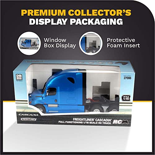 1:16 Freightliner Cascadia Full Functioning 1:16 Scale RC Truck - 27006 - Diecast Masters