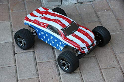 SummitLink Compatible Custom Body Flag Strip Style Replacement for 1/10 Scale RC Car or Truck (Truck not Included) R-ST-01
