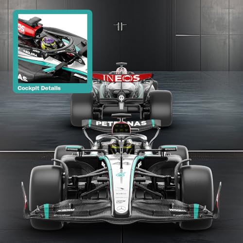 Voltz Toys Mercedes-AMG F1 W15 1:12 Scale RC Car – Officially Licensed Formula 1 Remote Control Race Car, 2.4GHz for Boys, Girls and Collectors (1:12 Mercedes-AMG F1 W15) - color: 1:12 Mercedes-benz F1 W15