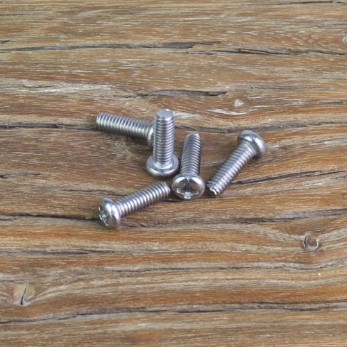 105 Pieces M2.5 x 8mm Machine Screws, Thread Pitch 0.45mm, Sutemribor M2.5 Phillips Pan Head Machine Screws, 304 Stainless Steel, Fully Threaded, Silver - size: M2.5 x 8mm, style: Phillips Pan Head