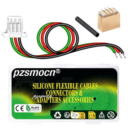 15 Sets/60 Pcs Mini Micro JST-SH-SMD-VHR 1.0mm 3-Pin Connector Kit | Premium Automotive Wiring, Heavy Duty Terminals, Reliable Circuit Board, High Temperature Housing, Easy Project Assembly - size: 3-Pin, style: JST-SH-VHR