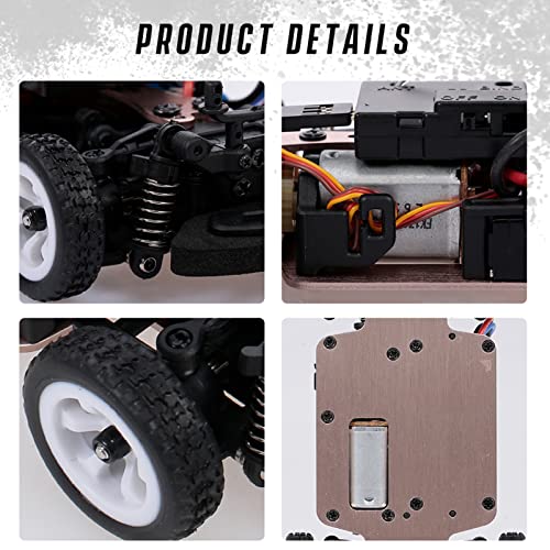 GoolRC WLtoys K989 RC Drift Car, 1:28 Scale 4WD 30KM/H High Speed Electric Drifting Car RTR with Metal Chassis and 2 Batteries for Adults