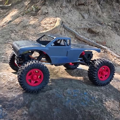 furitek 1/18 RC Crawler TerraX Active Pro 4WS ARTR – Remote Control Car RC Cars for Adults Mini Crawler Brushless 2-in-1 System (Champagne Nude Edition) (Grey) - color: Grey