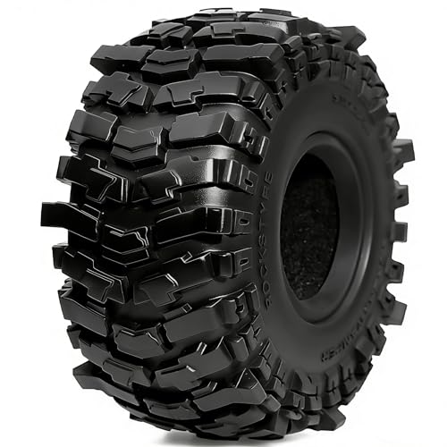 STMU 2.2 Crawler Tires 135mm/5.30inch With Foam Inserts 4PCS For 2.2 Beadlock Wheel Rims Traxxas TRX4 Axial SCX10 II AX10 Wraith D90