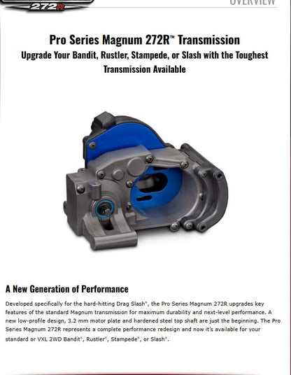 TRA9495A, Pro Series Magnum 272R Transmission