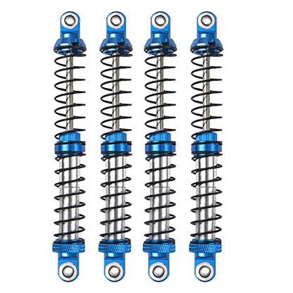 4Pcs ShareGoo Adjustable Metal Shock Absorber 70/80/90/100/110/120mm Damper Compatible with Traxxas TRX4 TRX6 G63 Axial SCX10 D90 90046 AXI03007 1/10 RC Rock Crawler (100mm Hole Distance) - size: 100mm Hole Distance