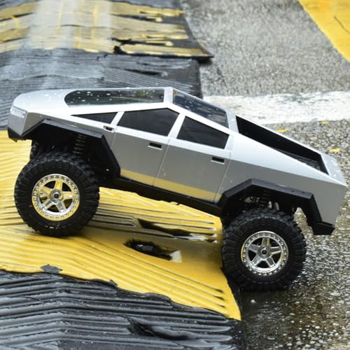 1/18 RC Pickup Hard Body Shell with Front & Rear Bumpers, Upgrade for TRX4M Bronco Defender (Olive Green) - color: Olive Green