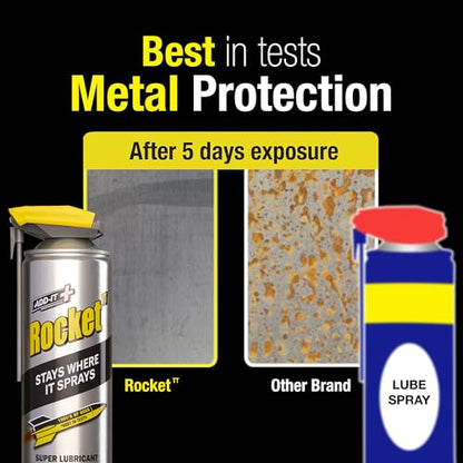 Multi-Purpose Lubricant Spray, 15.2 Fl Oz (Pack of 6) – Penetrating Oil & Anti-Corrosion Spray for Rusted Bolts, Tools, Bikes & Garden Equipment, Water-Resistant Protective Coating - size: 15 fl oz (Pack of 6)