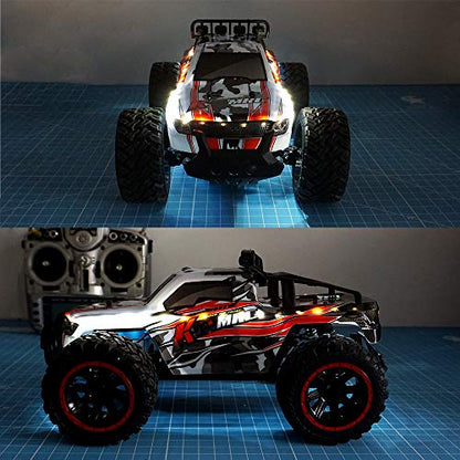 LED Light Strip for RC Fixed Wing Airplane Flying Wing Plane AR Wing Drone Model Car Truck (White) - color: White