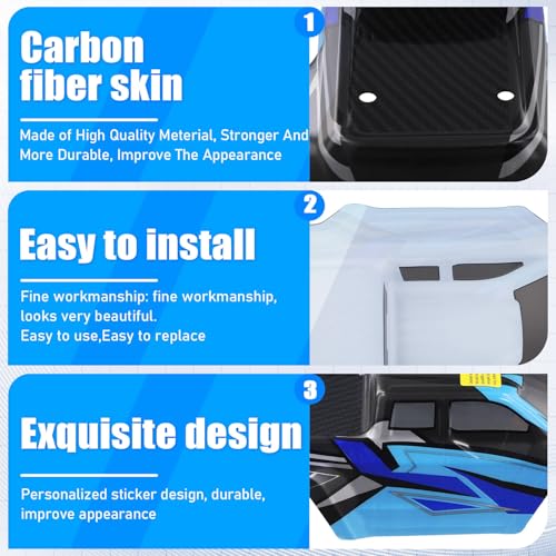 HBX 16889 16889A 16890 16890A SG1601 SG1602 RC Car Body Shell and Sticker B004-INV 1/16 RC Car Parts Accessories B