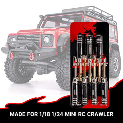 INJORA Short Handle Hex Screwdriver Nut Driver Tools 1/18 1/24 RC Crawler