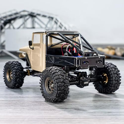 INJROA IR40 Truck Body for 1/18 TRX4M Defender Bronco (Sandy Taupe) - color: Sandy Taupe