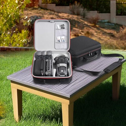 RLSOCO Carrying Case for DJI Mavic 4 Pro Drone Fly More Combo - Fits Full Set of Accessories: Drone Body,DJI RC Pro 2/RC 2 Controller,Batteries x 3,Charging Hub,Propellers and Other Accessories
