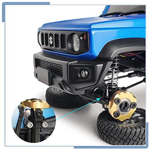 4PCS RC Aluminum Alloy Shocks Absorber Dampers | For Kyosho Mini Z 4x4 1/18 Scale Jimny 1/24 Scale Wrangler