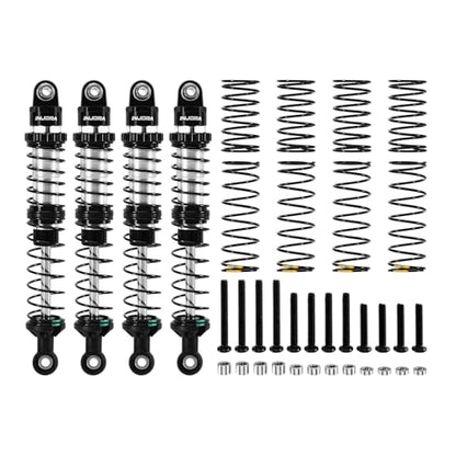 INJORA DRX 100mm Dual-rate Spring Oil Shocks for TRX4 SCX10 1/10 RC Crawler - size: 100mm