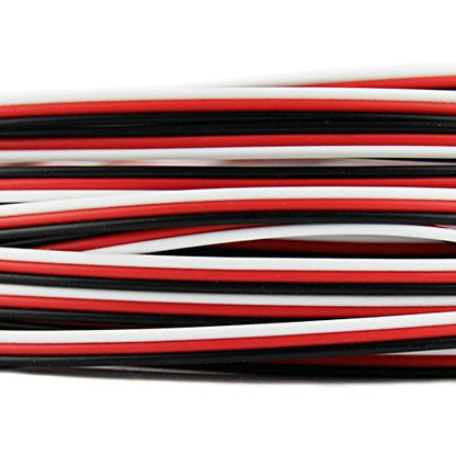50 feet 22AWG Servo Cable 3p Line for Futaba JR RC Servo Hobby Model Aircraft Model Wiring 60 corex0.08mm