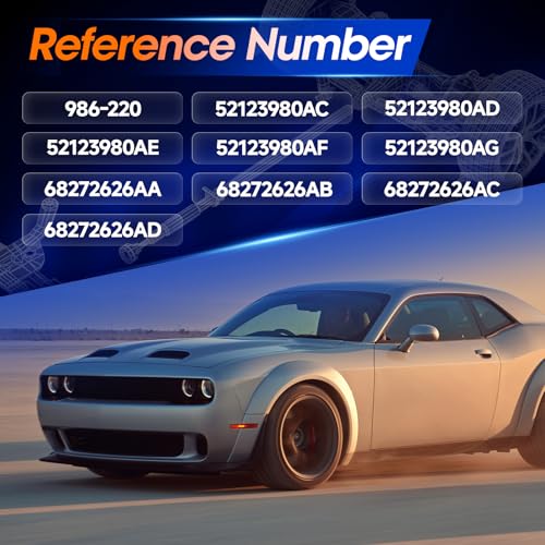 Rear Drive Shaft Prop Shaft Driveshaft Assembly [5.7L 6.4L, RWD, Auto 8 Speed Trans] Fit for Dodge Challenger 2015-2019, Replace# 986-220, 52123980AC