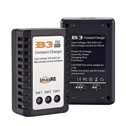 B3 RC LiPo 2S-3S Battery Balancer Charger 7.4V-11.1V RC Pro Compact Charger B3AC