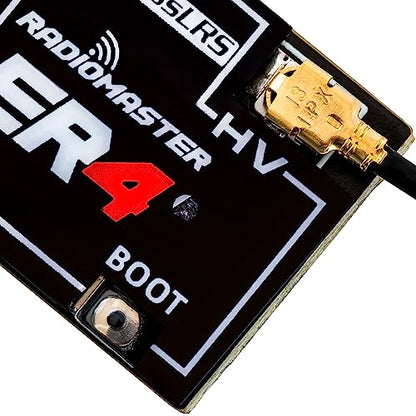 Speedybee RadioMaster ER4 ELRS PWM Receiver: 2.4GHz 4Ch ExpressLRS Receiver Nano Module for RC Vehicles