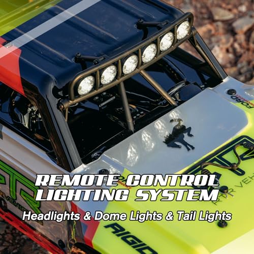 FCXㅤ FMS 1/7 Ford Bronco U4 S RTR EB RC Truck, Hobby RC Crawler with Brushless Motor & ESC, Remote-Controlled Lighting, Up to 80km/h Speed (2025) - style: 25