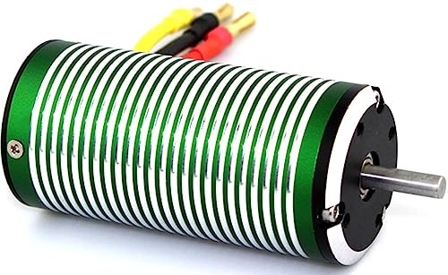 XTEAM 3674 1900KV Brushless Motor 2400W 78A 31V 4-Pole Design, Suitable for 1/8 1/10 1/12 RC Electric Racing Car, Buggy, RC Boat - size: 3674-1900KV