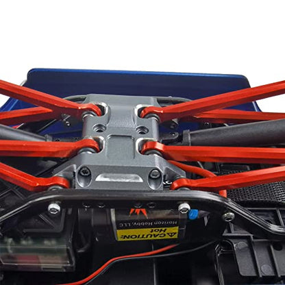 MORLORDY Aluminum RC Skid Plate Chassis Protector for Axial SCX24, Black | 1/24 RC Crawler Car Bronco Gladiator Deadbolt JLU C10 Upgrades Parts