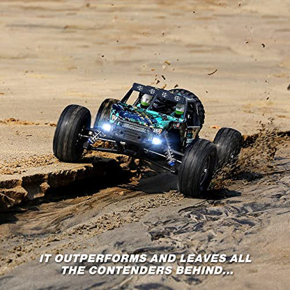 HAIBOXING 2995 RC Truck, 1:12 Scale RC Buggy, 40km/h Off-Road Desert Truck | Full-Aluminum Oil-Filled Shocks, Center Differential, 550 Motor Upgrade Version, Water-Resistant Electronics, Dual Batteries - style: 1:12 Dune Buggy