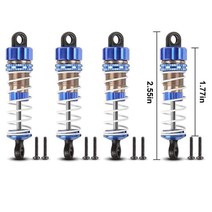 HAIBOXING 1/18 Aluminum Capped Oil Filled Shocks, RC Accessories Upgraded Spare Parts Apply for HAIBOXING 18858&18859&18868 RC car (M1882) | RC Accessories RC Car Upgraded Spare Parts Apply for HAIBOXING 18858&18859&18856&18872 - size: M1882
