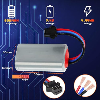 SIMREX RC Truck Battery,Suitable 1:12 Scale All-Terrain Remote Control Car