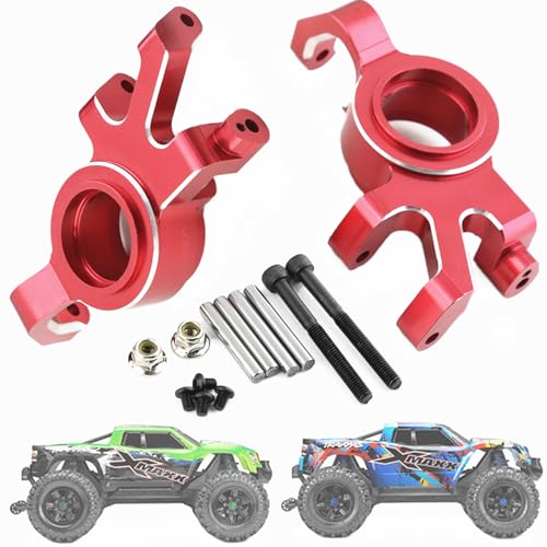 Aluminum RC Steering Blocks Steering Hub Carrier Upgrade for 1/5 1/6 X-MAXX 8S RC car, Replaces #7737(2pcs)