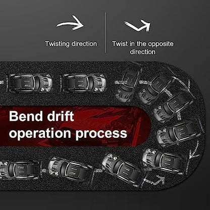 GoolRC RC Drift Car, 1:16 Scale 4WD 40KM/H High Speed RC Racing Car, 2.4GHz Electric Sport Drifting with Headlight, Drifting & Racing Tires for Adults (Black) - color: Black