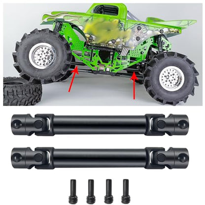 RC Centre Drive Shaft RC Crawler Car Splined Steel 1144 DriveShaft for 1/8 LO-SI LMT 4S King Sling 4WD Digger Monster Truck RC Upgrade Parts