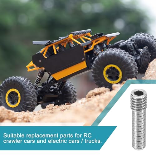MECCANIXITY 5 Pack Driveshaft Screw Pins, M3x11x3mm Universal Stainless Steel Drive Shaft Screw Pins, RC Car Repair Parts for Electric Car/Truck Replacement - size: M3x11x3mm