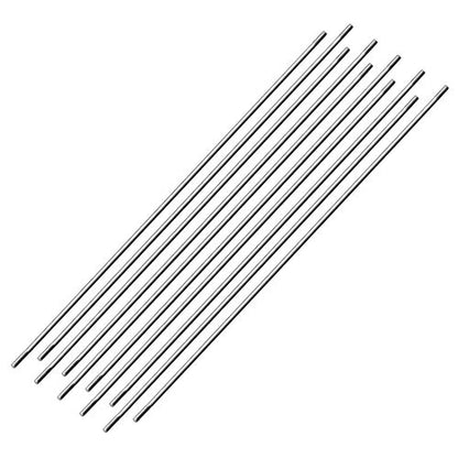 uxcell M3x250mm Pushrod Connector Stainless Steel Rod Linkage,for RC Boat,Car,Airplane,Helicopter,10pcs - size: M3x250mm