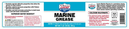 Lucas Oil Products 8072382 16 oz Marine Grease - size: 1 Pound