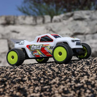 Losi Micro-T 1/28 2 Wheel Drive White RTR LOS-1392T1 - color: White