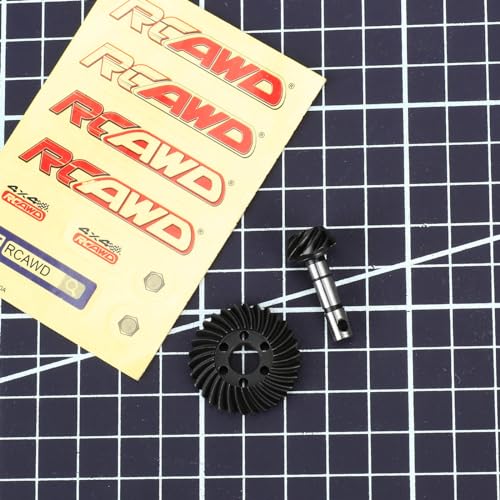 RCAWD 6 Bolt Heavy Duty Gear Set 30T /8T for Axial SCX10 III Upgrade Parts