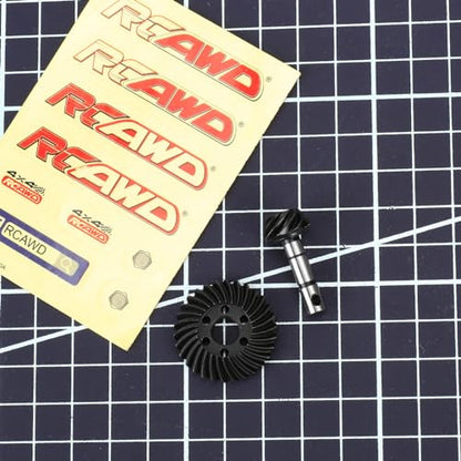 RCAWD 6 Bolt Heavy Duty Gear Set 30T /8T for Axial SCX10 III Upgrade Parts