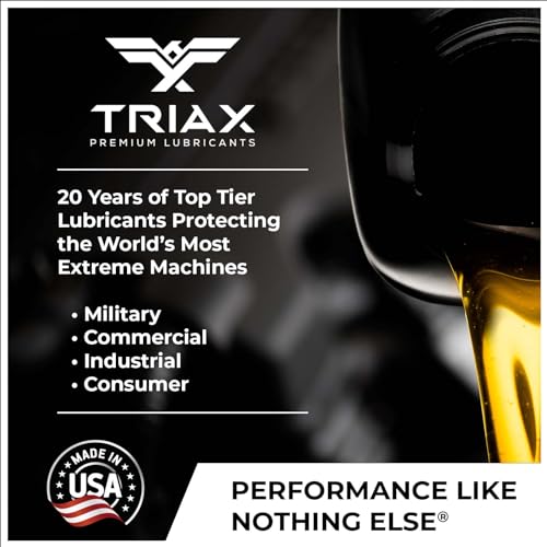 TRIAX Guardian Heavy Duty Grease with Moly, True Multi Purpose, Wheel Bearings, Shock Loaded Components, Extremely Tacky, Zero Separation (10 Pack - 14 Ounce Tubes) - size: Pack of 1 - 14 Ounce Tube