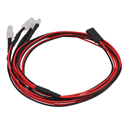 Durable 4 LED RC Car LED Light Kit RC Car Truck Headlight Taillight Replacement Parts