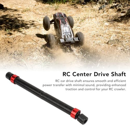 RC Car Drive Shaft Parts, 143 220mm RC Steel Drive Shaft Metal Drive Shafts Front Drive Shaft Set Accessory for Axial SCX10 90046 CC01 1/10 RC Car Crawler (Black)