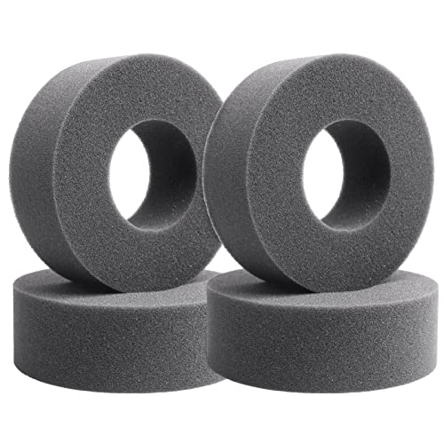 RC Tires Foams, Outer Diameter 4.33 inch / 110mm, Inner 2.0 inch/50mm, Width 1.5 inch /38mm for 1.9 Crawler Tires fit Rock Crawling Cars