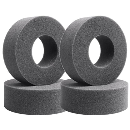 RC Tires Foams, Outer Diameter 4.33 inch / 110mm, Inner 2.0 inch/50mm, Width 1.5 inch /38mm for 1.9 Crawler Tires fit Rock Crawling Cars