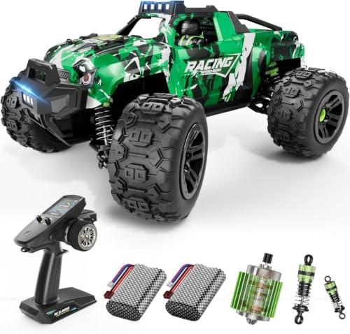 36KMH RC Cars Truck Remote Control Car for Adults Boys Age 8-12 Kids,1:18 | All Terrain 4X4 High Speed Fast Off-Road Electric Vehicle,Full Proportional Synchronous Control System, 2.4GHz