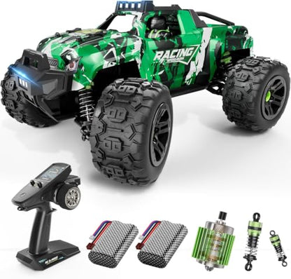 36KMH RC Cars Truck Remote Control Car for Adults Boys Age 8-12 Kids,1:18 | All Terrain 4X4 High Speed Fast Off-Road Electric Vehicle,Full Proportional Synchronous Control System, 2.4GHz